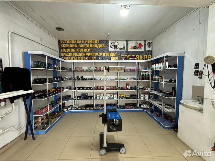 Авто свет рягулировка на стенде