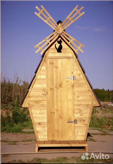 Уличный туалет домик с установкой VWY