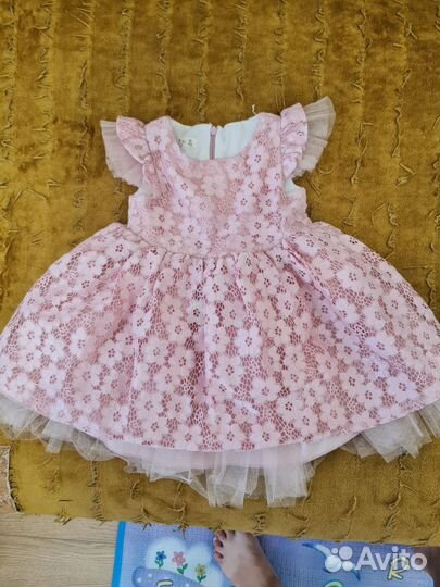 Платье для девочки 86
