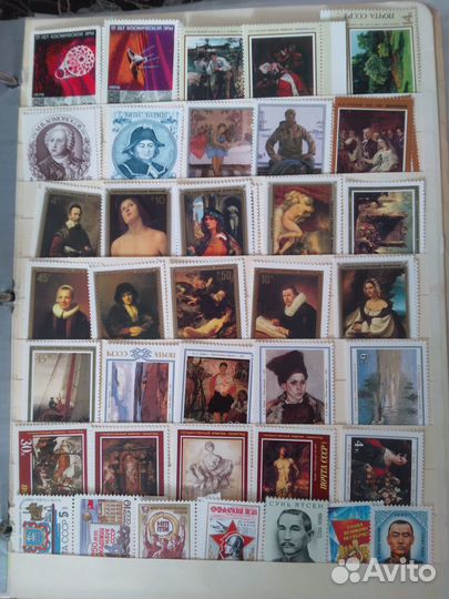 Чистые марки СССР