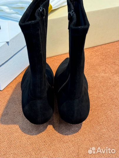 Ботильоны The Row замшевые Премиум