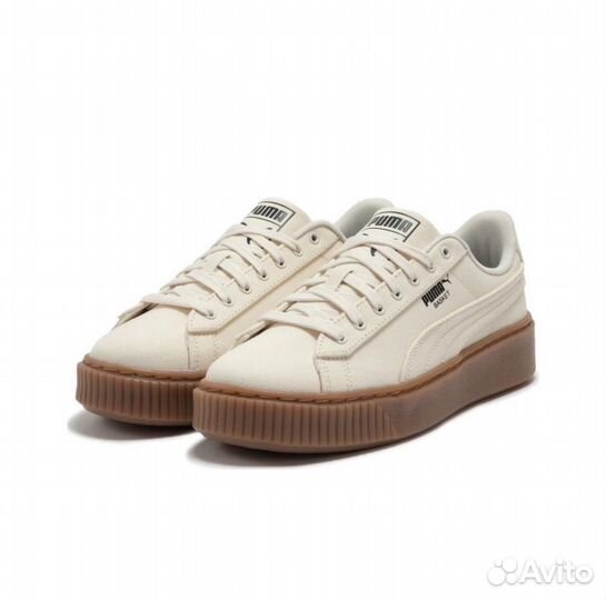 Puma Basket Platform Canvas