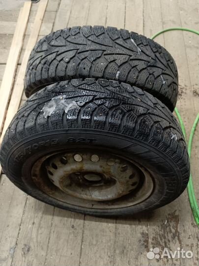Резина зимняя на Дэу Нексия