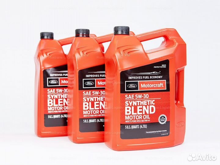 Моторное масло Ford 5W-30 оптом. Оригинал из США