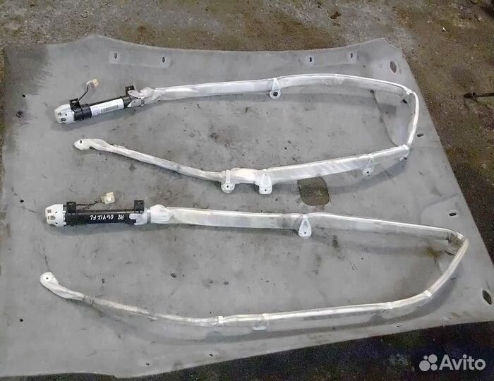 Шторка безопасности airbag боковая Audi A8 D2