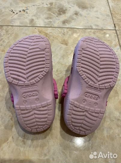 Кроксы Crocs Disney Princess Ballerina Pink