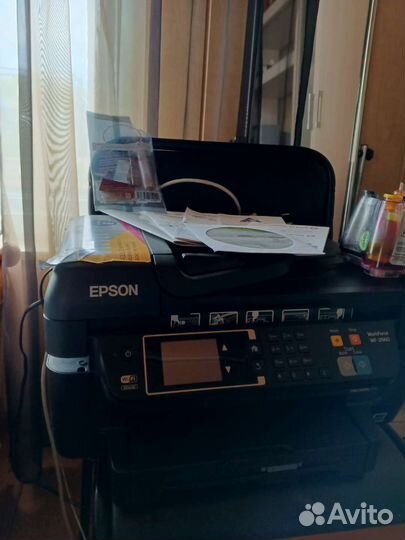 Цветной принтер Epson Workforce WF-3640