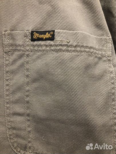 Рубашка мужская в рубчик, цвет хаки, Wrangler