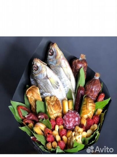 Мужские букеты съедобные