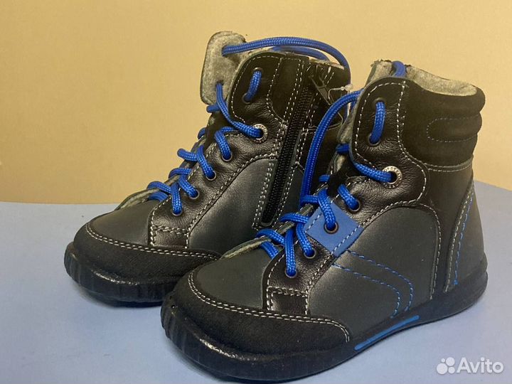 Ботинки демисезонные для мальчика размер 27
