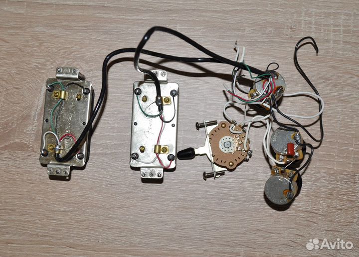 Пикгард Fender Stratocaster H+H