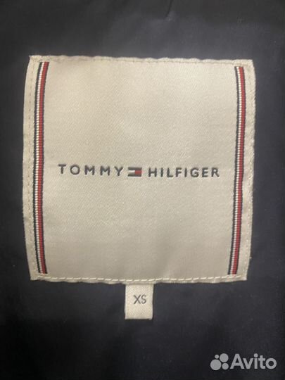 Пуховик женский tommy hilfiger