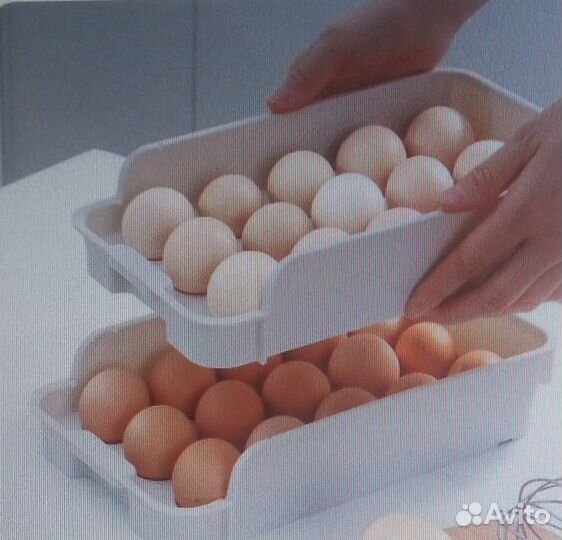 Контейнер для хранения яиц в холодильнике (новый)