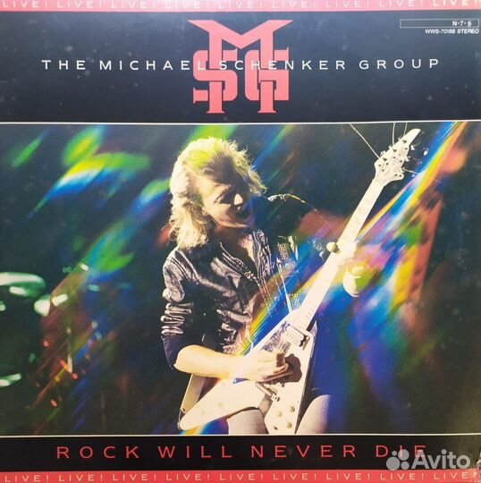 LP-The Michael Schenker Group -Rock Will Never Die