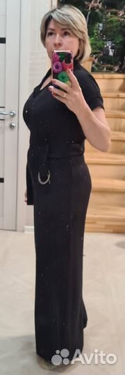 Комбинезон чёрного цвета отличное качество