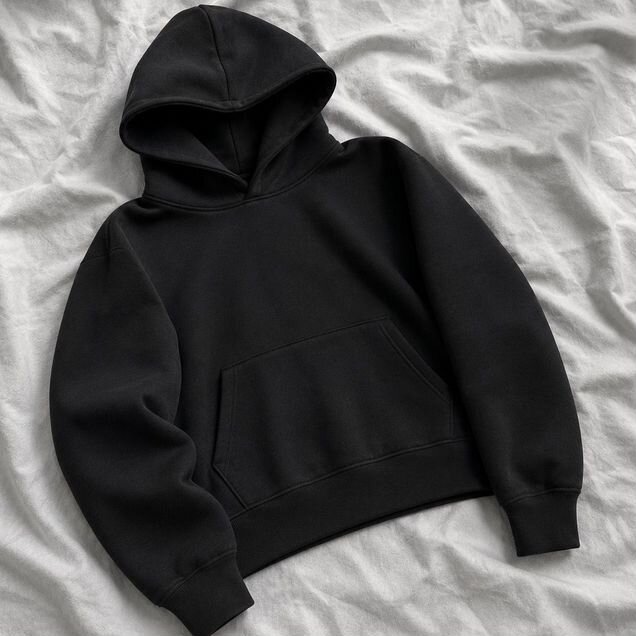 Худи Zara type basic crop кроп