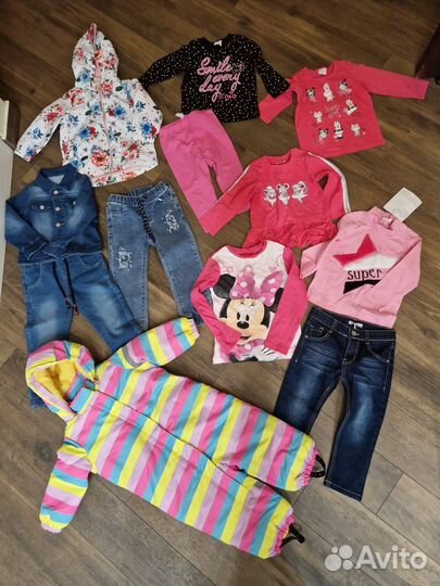 Вещи на девочку рост 86-110