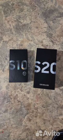 Коробки для телефона Samsung s 10e, s 20 ultra