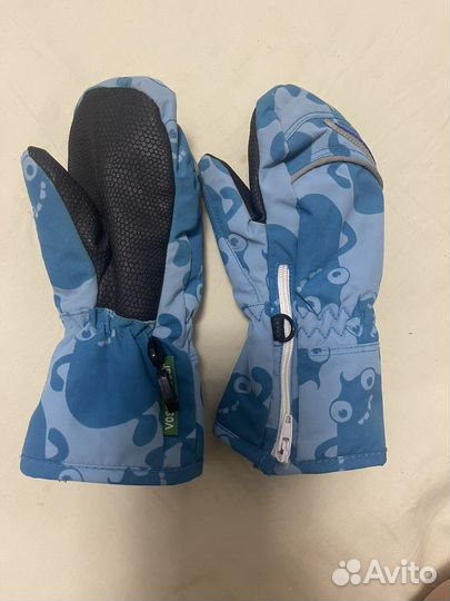 Варежки-краги зимние Vassatassar 1-2 года