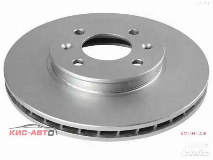 Диск тормозной HI-Q Solaris; Rio