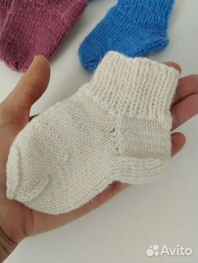 Носки для новорожденного