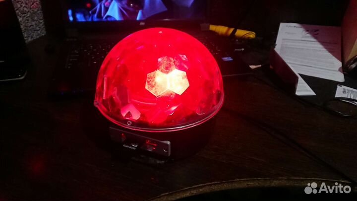 Музыкальный диско шар