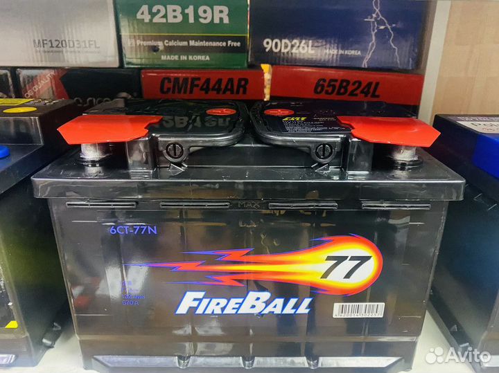 Аккумулятор 75 77 Fire Ball Гарантия