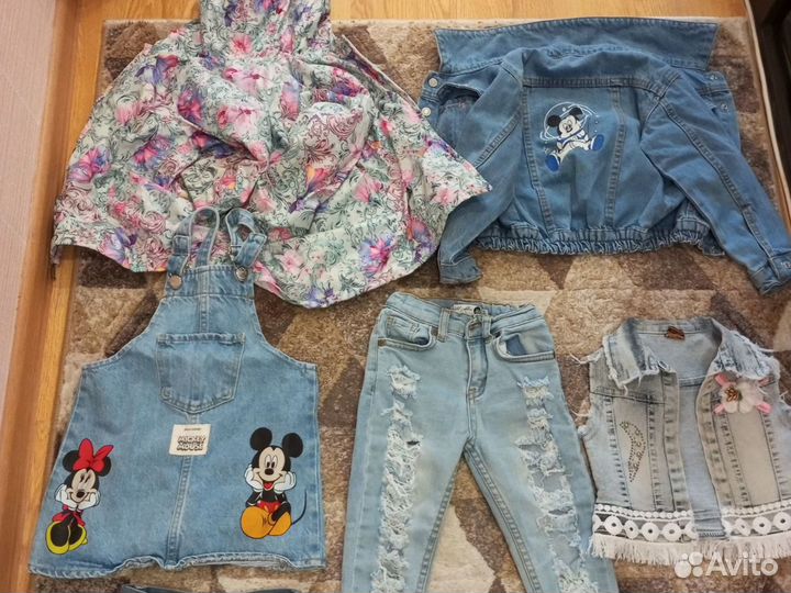 Детские вещи на девочку 86-104