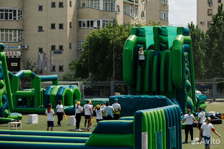 Аренда полосы препятствий. Тимбилдинг под ключ