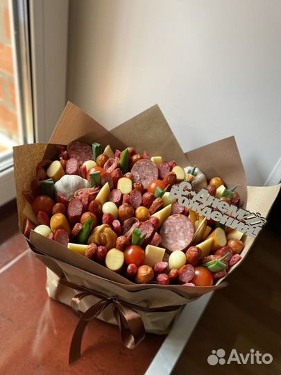 Мужские букеты съедобные