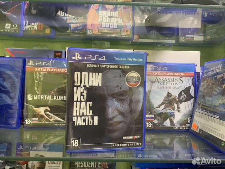 Одни из нас 2 PS4