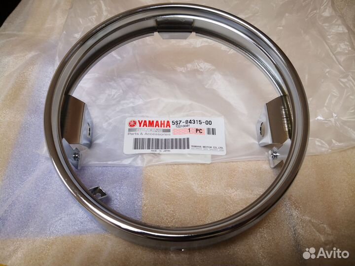 Обод фары Yamaha XVS 09'-20'