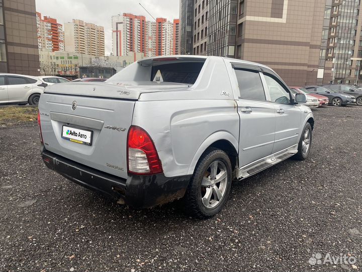 SsangYong Actyon Sports 2.0 МТ, 2008, 250 000 км
