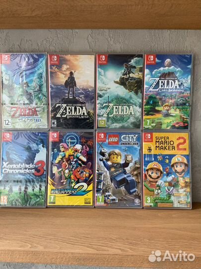 Игровые картриджи Nintendo Switch Новые Наличие