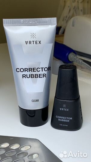 База для гель-лака artex corrector rubber 50 мл