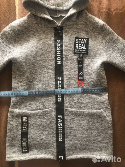 Теплая кофта для девочки 5-7 лет