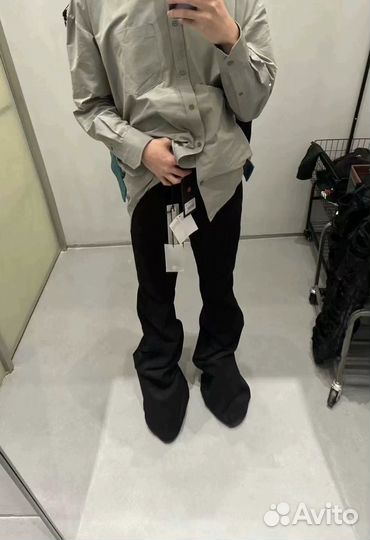 Джинсы клёш Rick Owens holnss