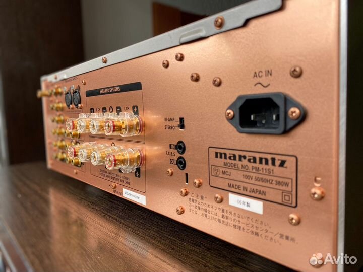Marantz PM-11S1 - топ Hi-End усилитель, 100 вольт