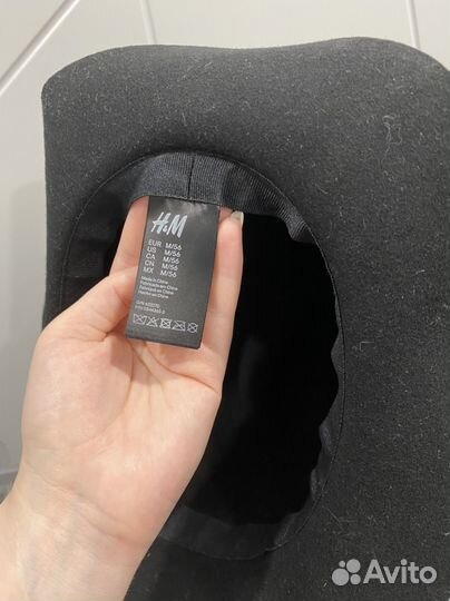 Шляпа женская черная H&M