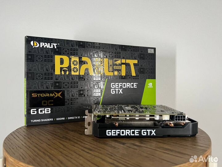 Видеокарта Palit GTX 1660 super stormX