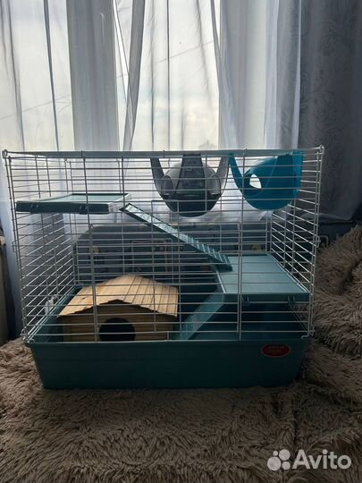 Клетка для грызунов в идеальном состоянии