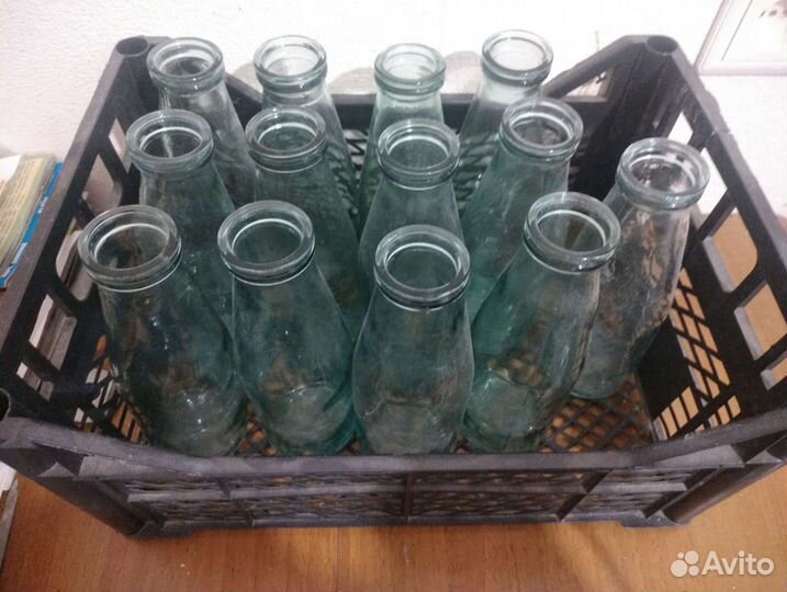 Бутылка молочная СССР