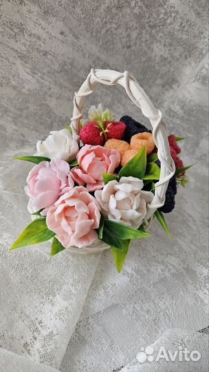 Букеты из мыла ручной работы 14 февраля 8 марта