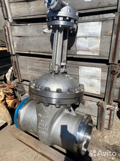 Задвижка 30нж576нж Dn400 Pn63 под приварку