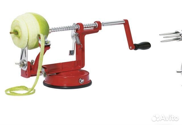 Очиститель и нарезка яблок спиралькой