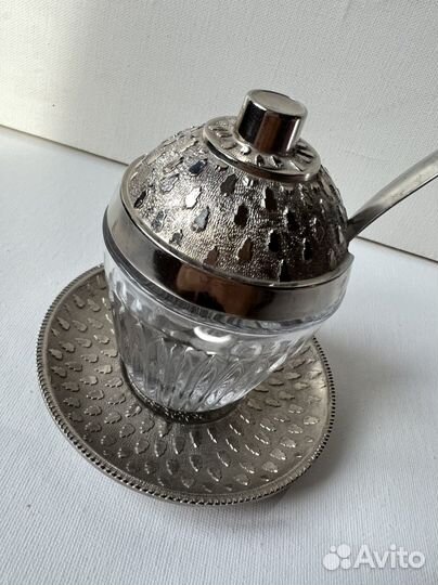 Соусница, горчичница, СССР, 70-80-е годы, винтаж