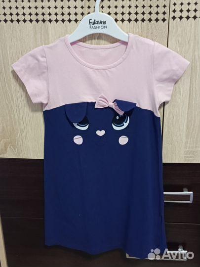 Платье для девочки 104,110