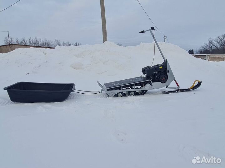 Мотоснегокат 