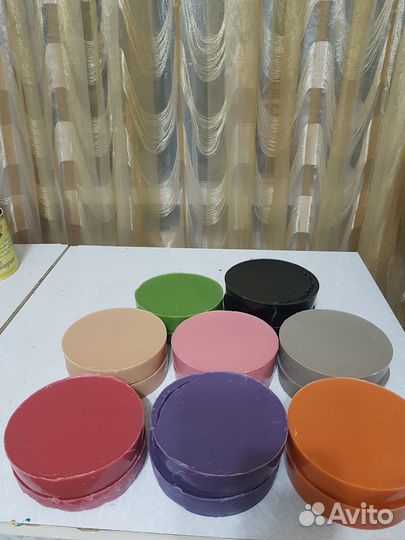 Натуральный пчелиный воск цветной для свечей