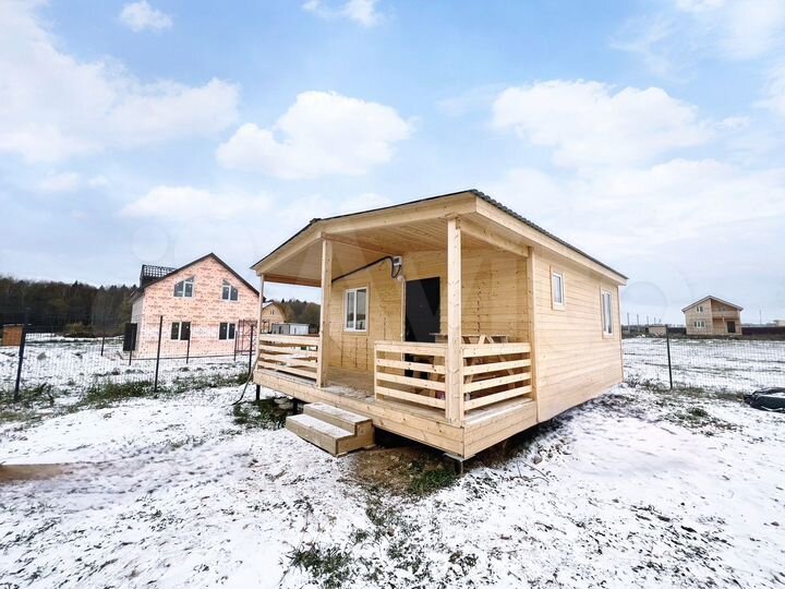 Дом 41,7 м² на участке 5,6 сот.